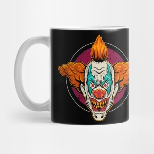 scary clown shirt design Mug